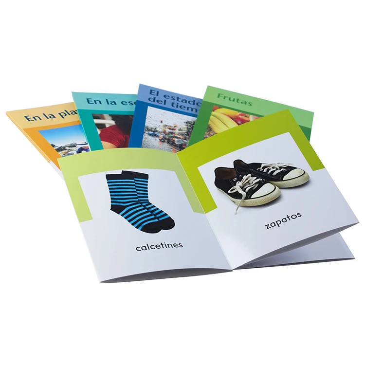 OEM Custom Design Folding Double-Sided Full Color Brochure Printing