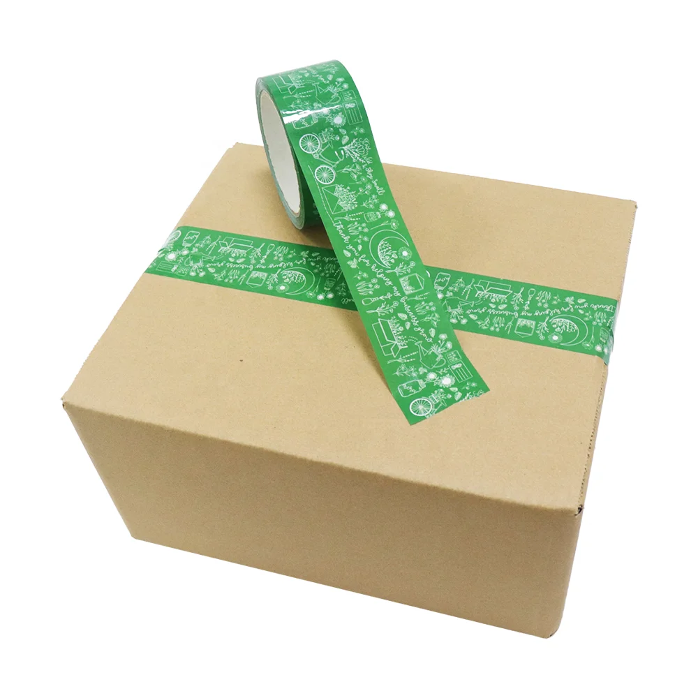 Custom Adhesive Branded Shipping Tape Custom Logo Bopp Packing Tape Custom Tape for Packaging