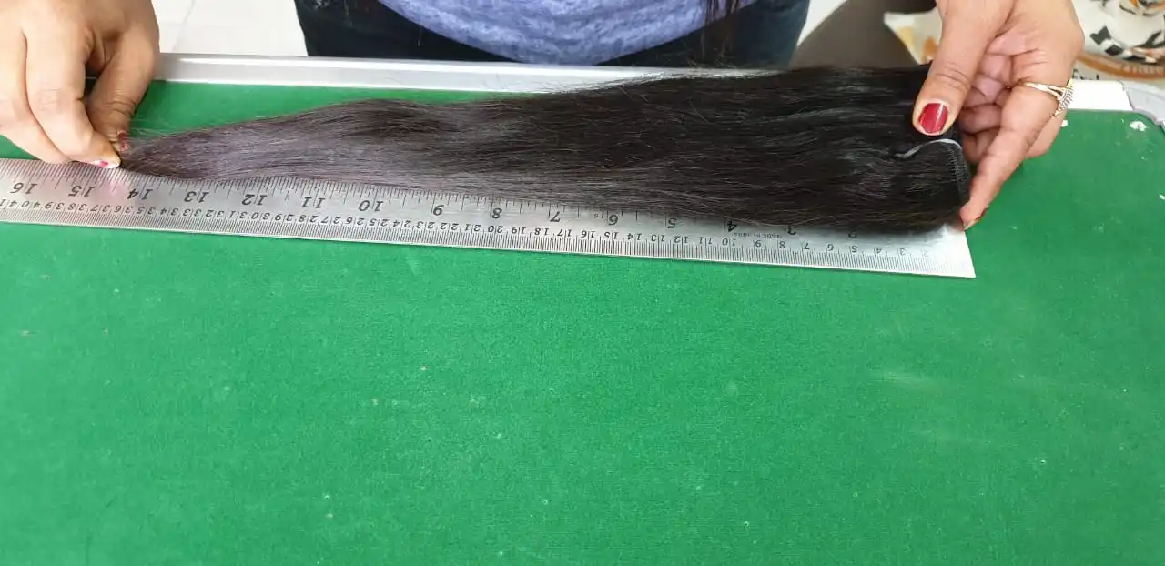 Raw hair Temple Indian Straight Cuticle Hair Weave Bundles , Brazilian Virgin Long 40 Inch Indian Human Hair