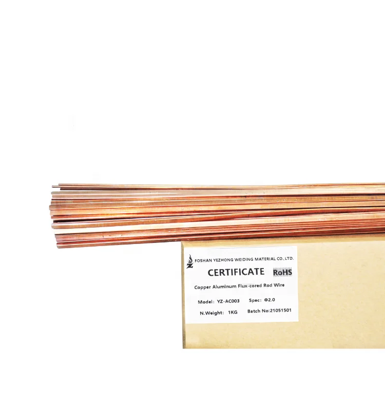 
0% silver brazing alloy bcup2 phosphor copper brazing welding rod for copper 