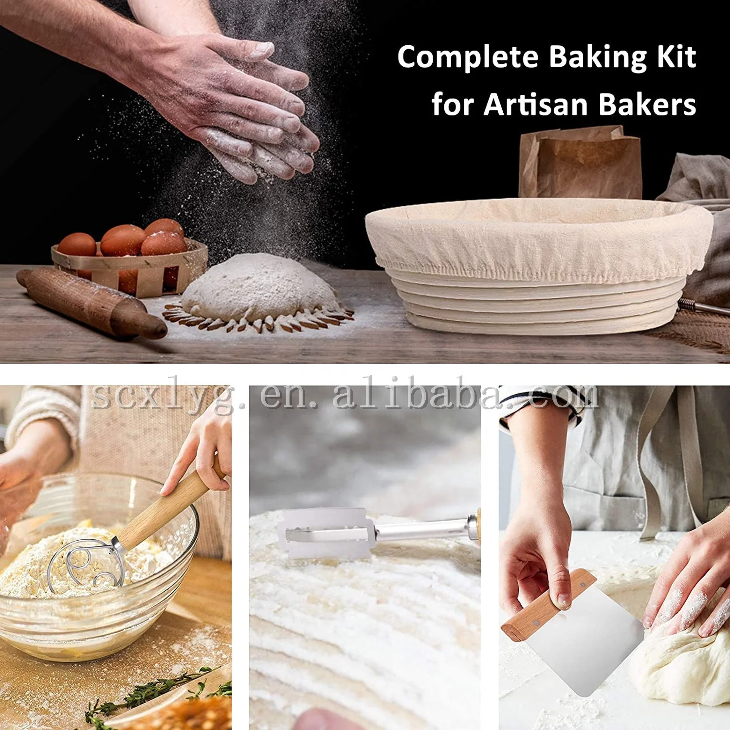 bannetons factory supply wholesale customized bread bannetons proofing basket