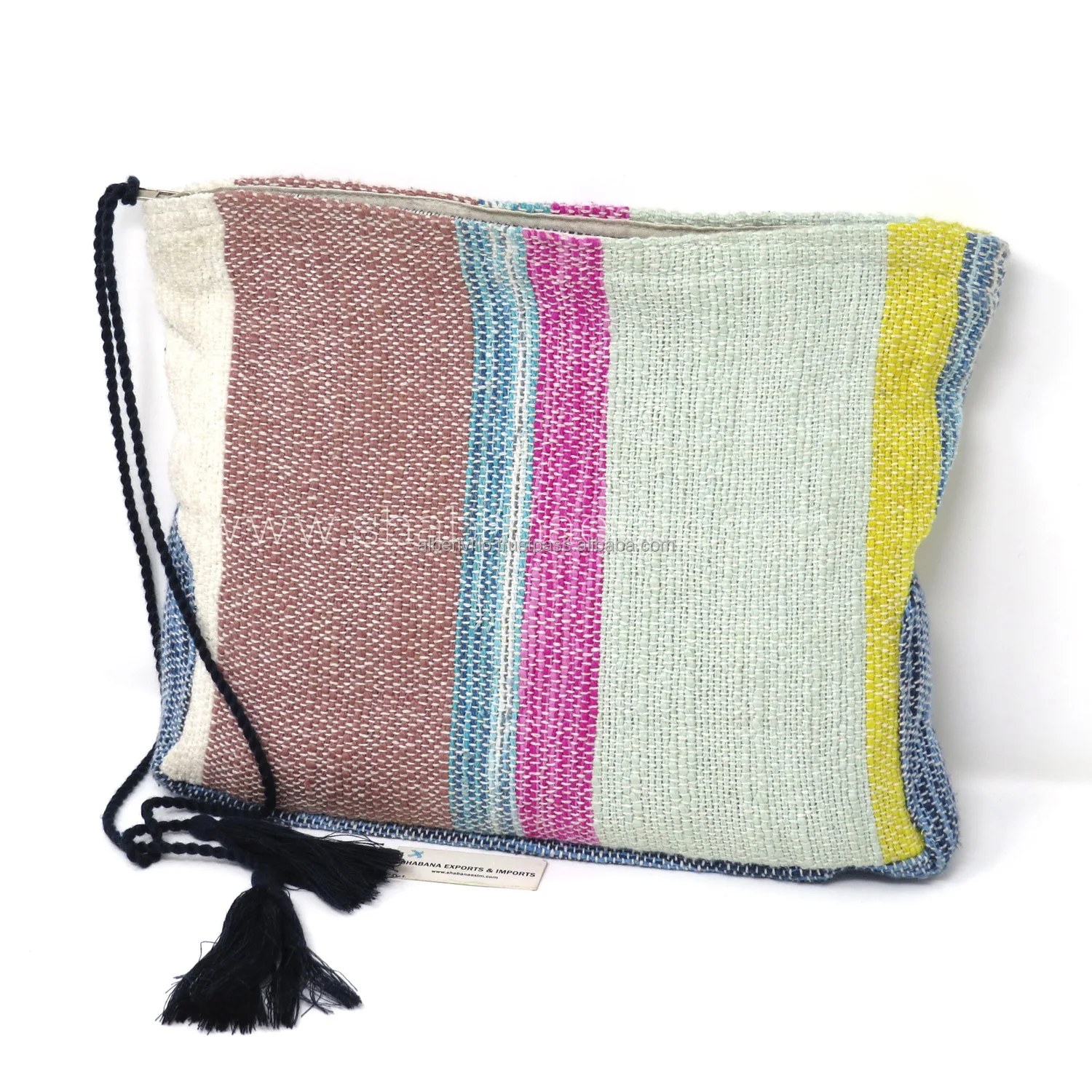 Zipper Clutch Bag Bohemian Comfy Laptop Bag for women Shoulder Bag Daily Use  in Different Size from India