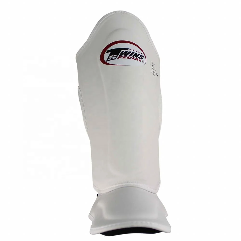 2024 New Arrival Universal Custom-Made Twin Boxing Shin Guards Genuine Leather Instep Protection for Kickboxing