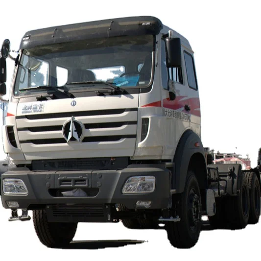 China Beiben 6x6 6x4 351 - 450Hp camion tracteur trailer head truck prices