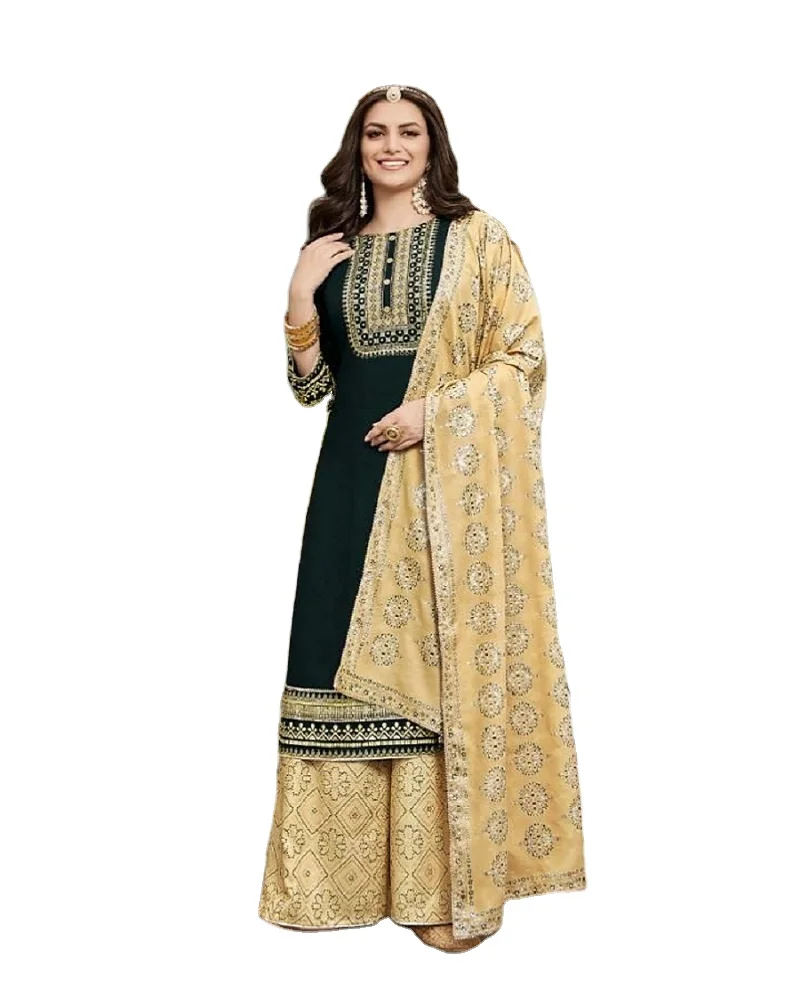 New Heavy Jam Silk Indian Pakistani designer salwar suit for women exclusive collection