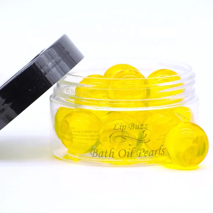 Bath promotional gift bath oil pearls for body relaxing and moisturizing personal lubricant skin care oil bath beads