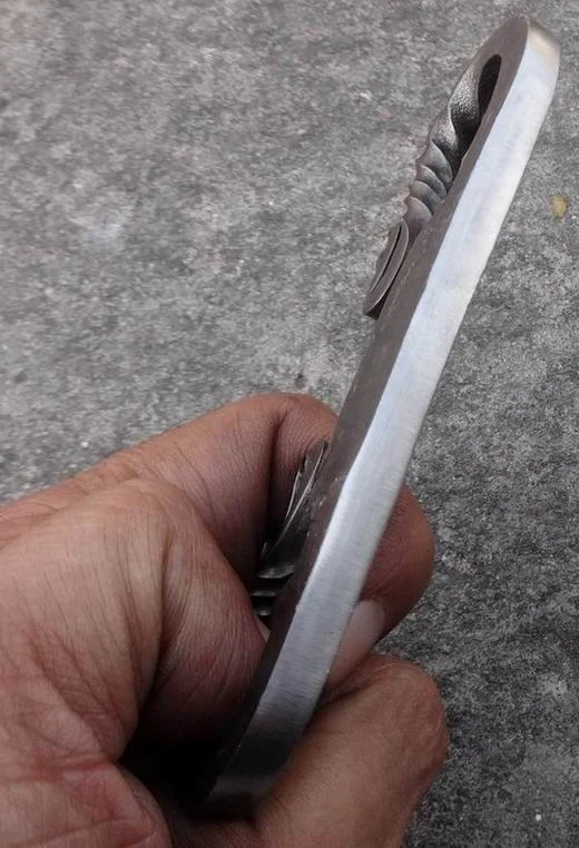 Custom Handmade Iron Forged Viking Twisted Medieval Fire Striker Flint Fire Steel Vintage Fire Starter For Camping And Outdoor