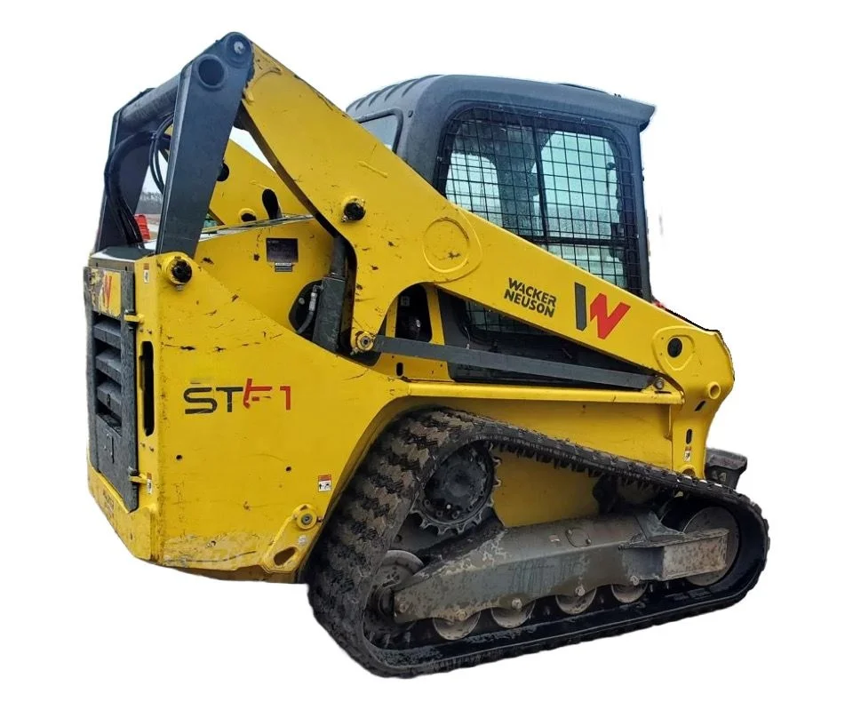 Used 2019 WACKER NEUSON ST31 Track Skid Steer 2 Speed, EH Joystick Controls, Power Quick Attach, 74 Hp Kohler Diesel Engine