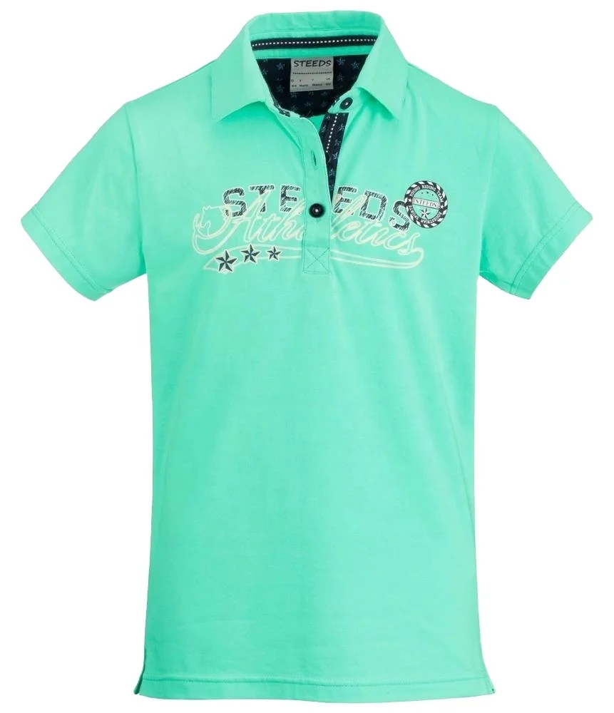 Children Polo T-shirt Boys Short sleeve Polo Neck Tshirt Custom Printed Embroidered Collar T shirt Customized Colors and Design