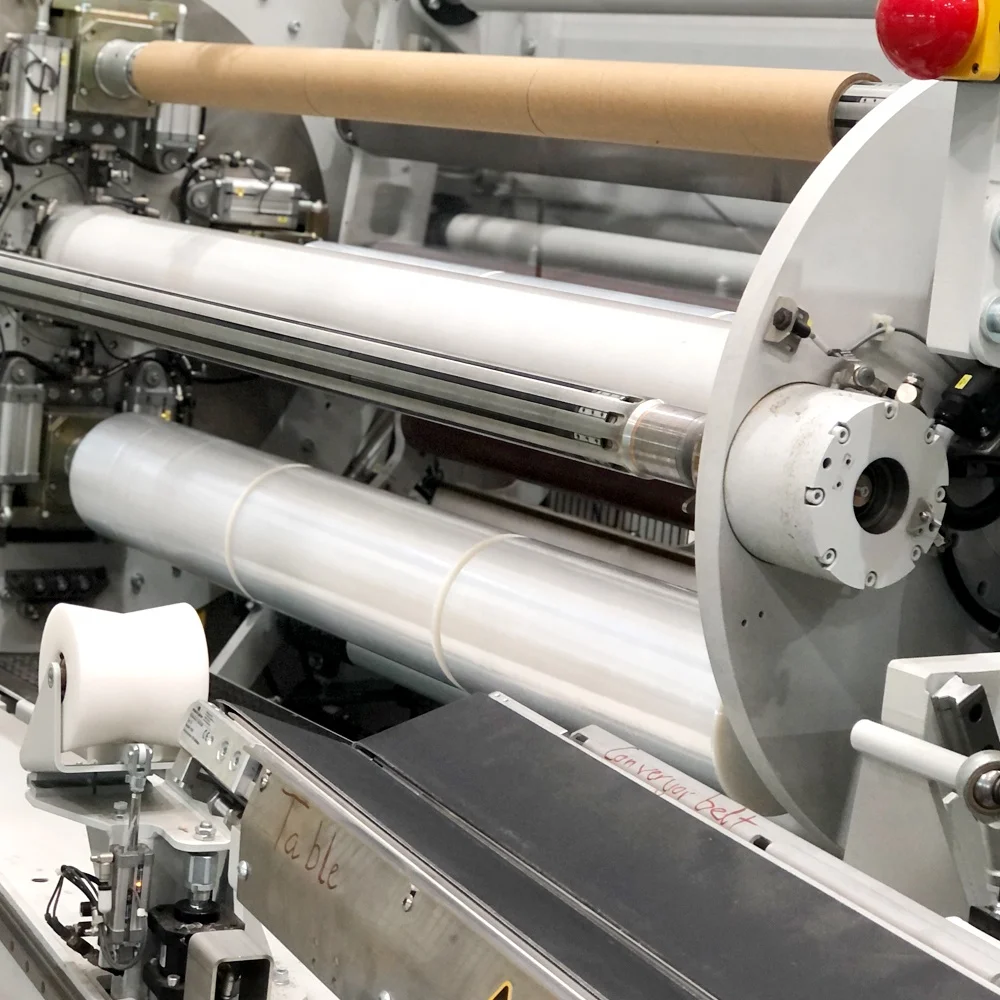 Promotional Automated production puncture packaging film stretch resistance film with one container