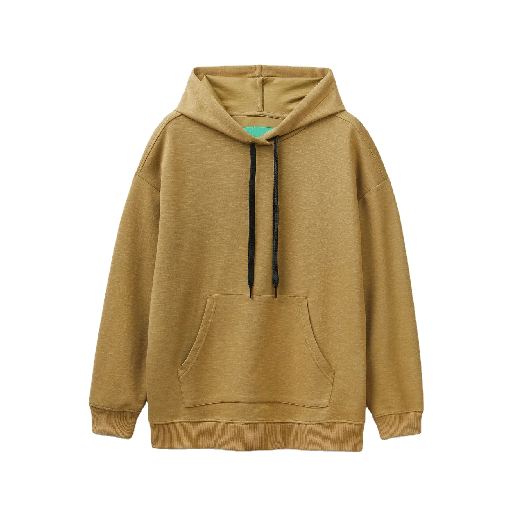 High Quality Oversized Heavy Cotton Korean Drop Shoulder Crewneck Sweatshirt Custom Pullover Jumper Hoodies For Girls