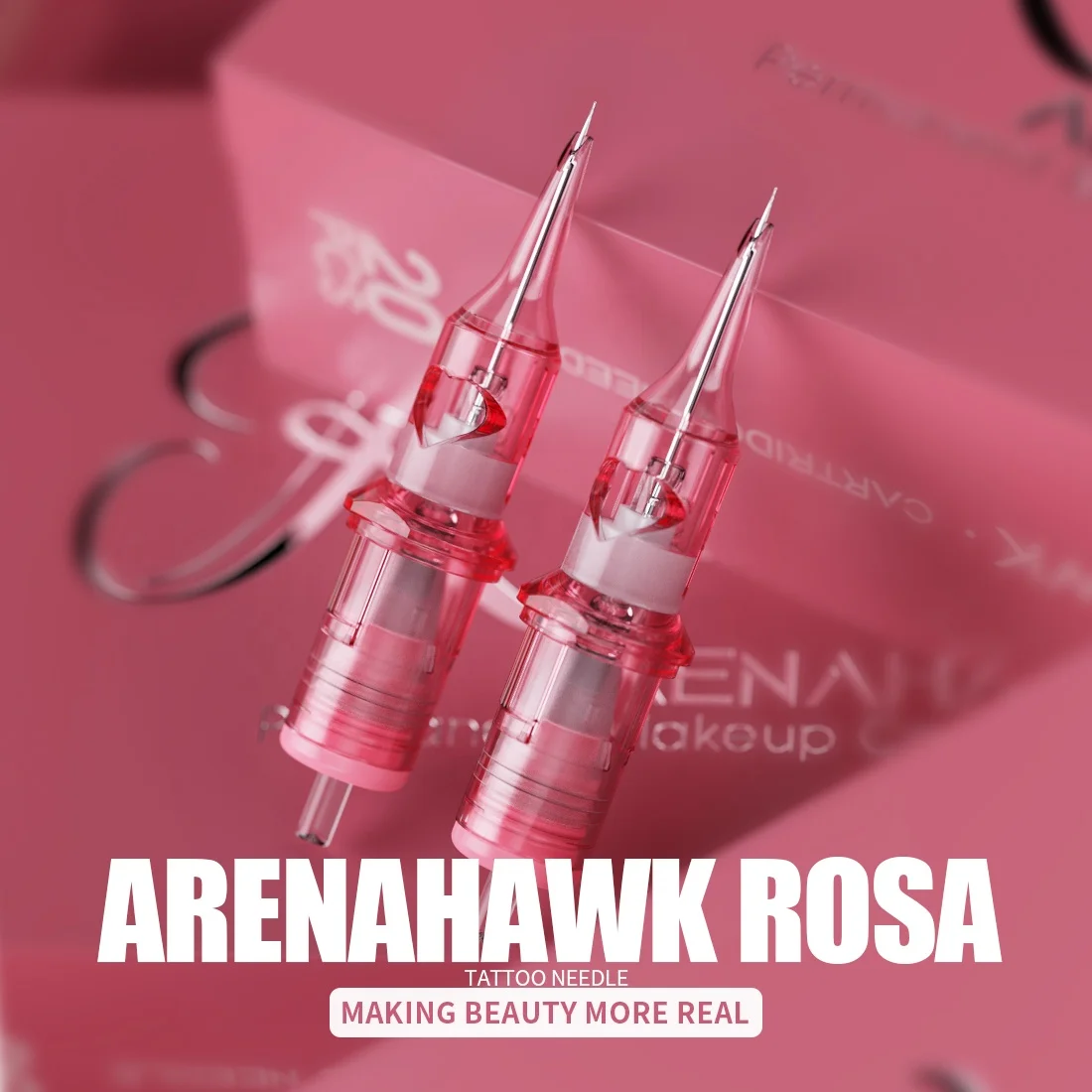 Arenahawk Rosa Permanent Makeup Tattoo Cartridge Needle For PMU 20pcs/box