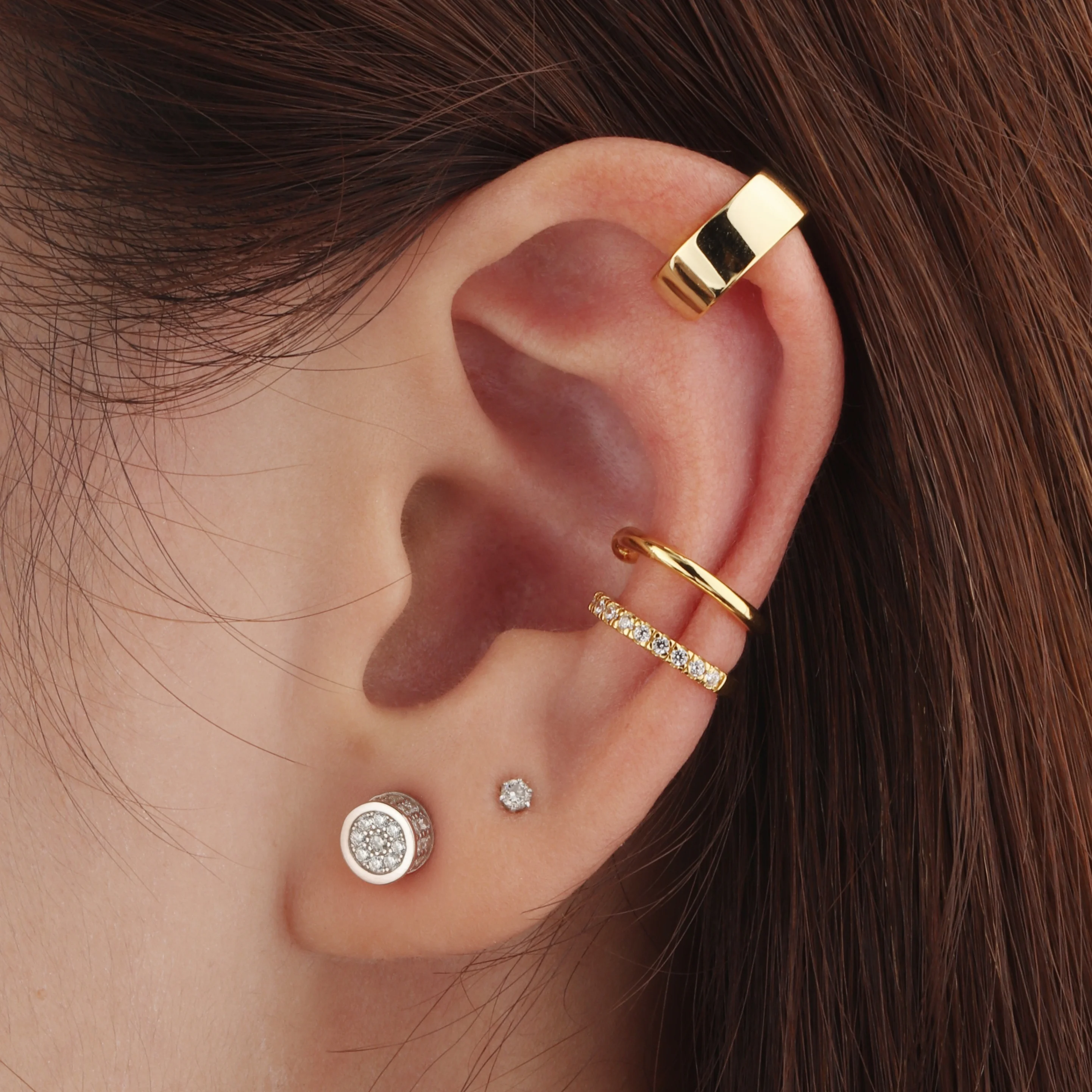 925 Sterling Silver Jewelry ear cuff sterling silver earrings