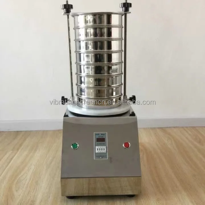 Standard Sieve Shaker Machine Vibrating screening granularity analysis  Lab Test Vibrating Screen