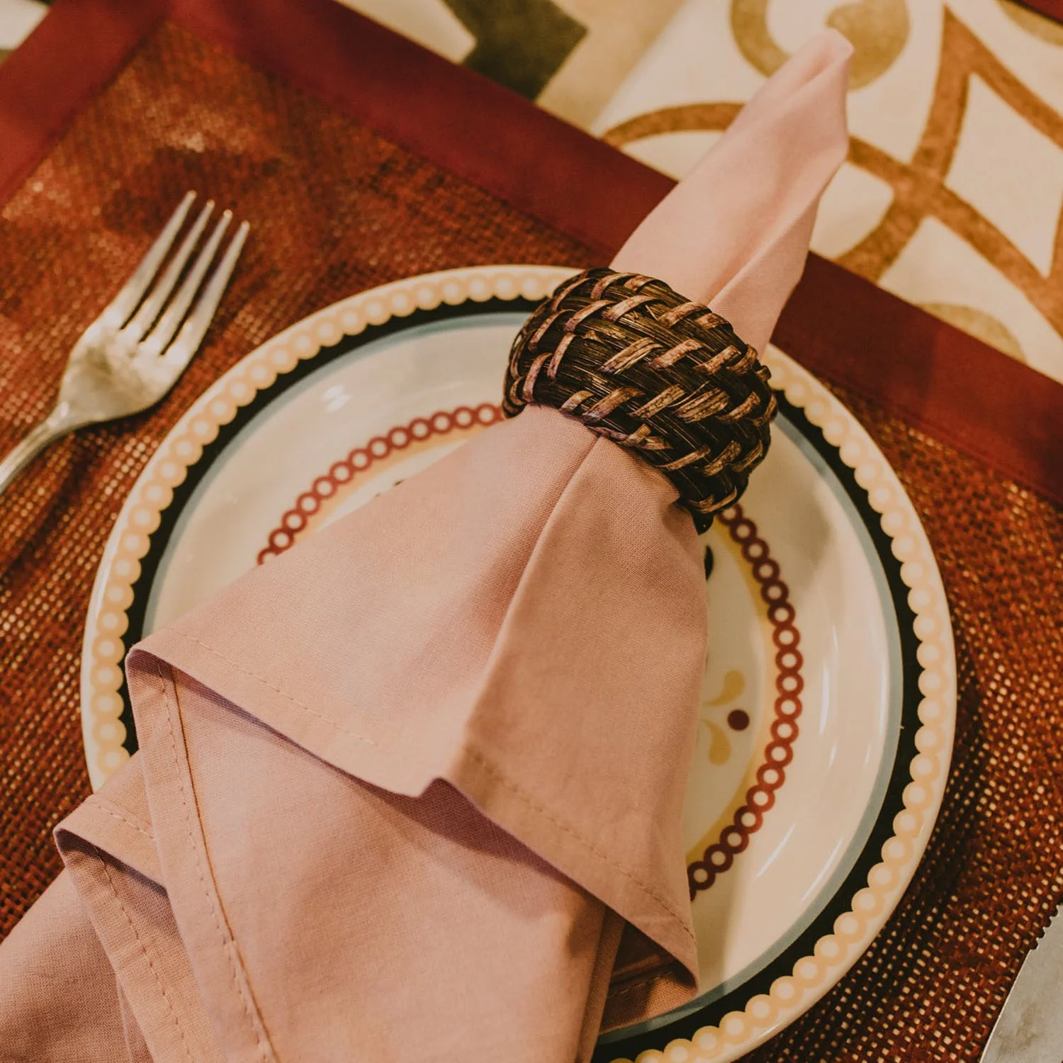 Square Shaped Linen Cloth Napkin