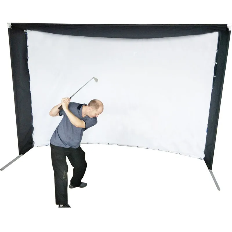 High Quality Durable Black Border Golf Simulator Screen Grommets Impact Poly Spacer for Outdoor Use Premium Material