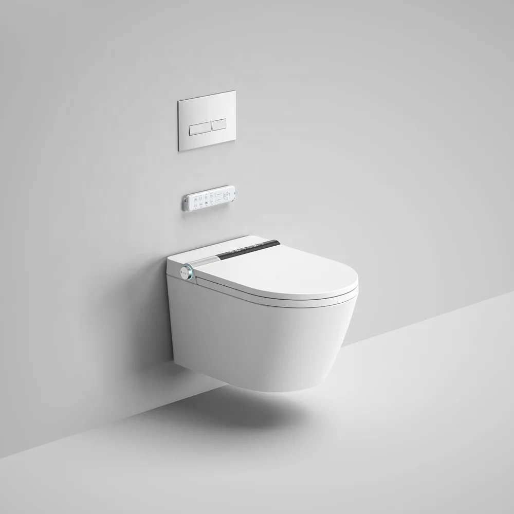 Быстросохнущий Циклон мгновенный удлиненный японский роскошный Умный Унитаз с кнопкой вращения