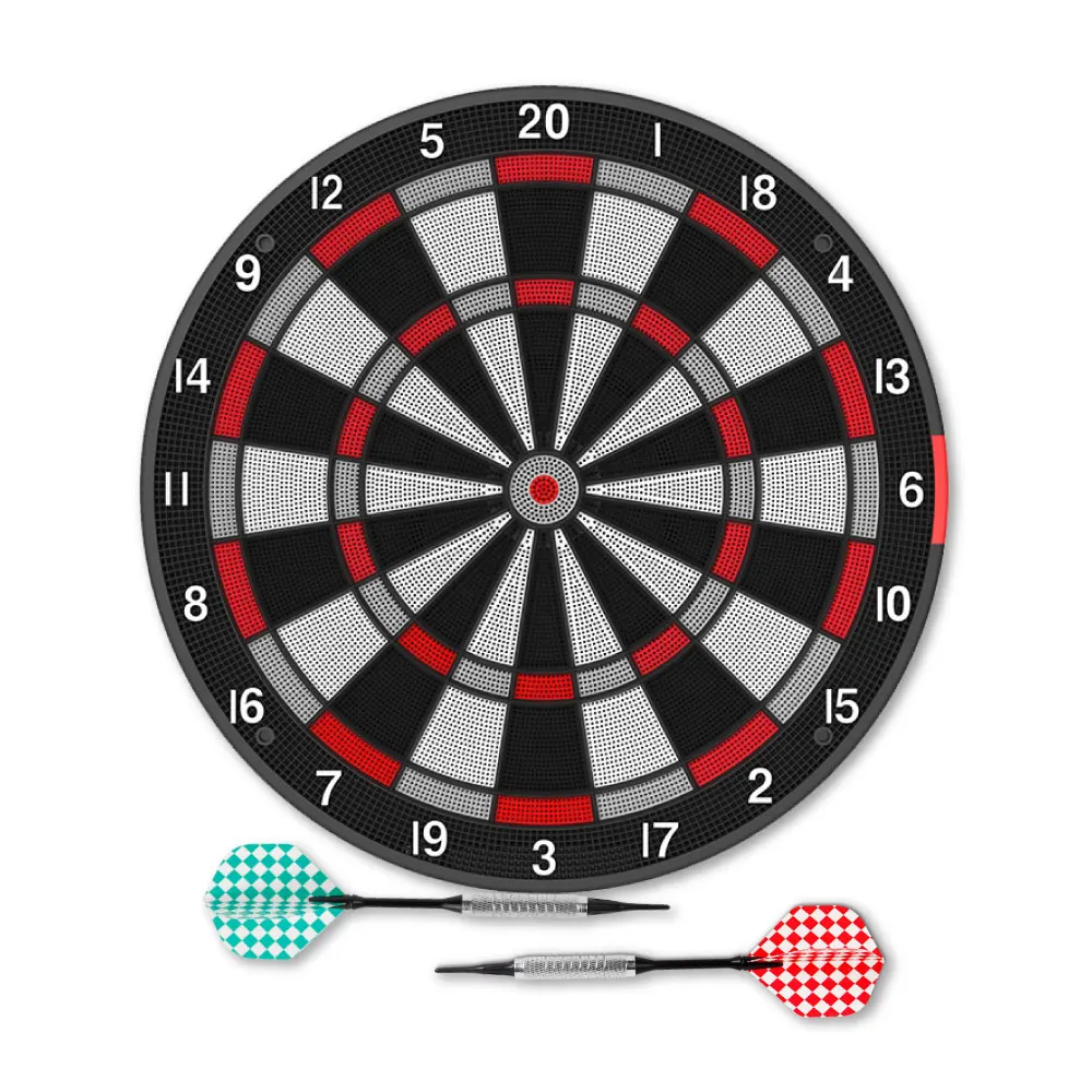 Мягкий наконечник для Дартс BSCI 15 5 дюйма санузел A1 занятий спортом в помещении 1-4 человек