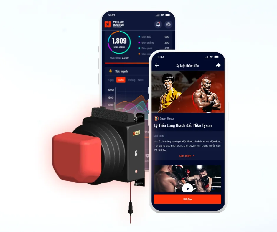 Smart Wall-Mounted Boxing Training Machine with Accurate Punch Measurement, AI Assistant, Music Workouts for All Ages