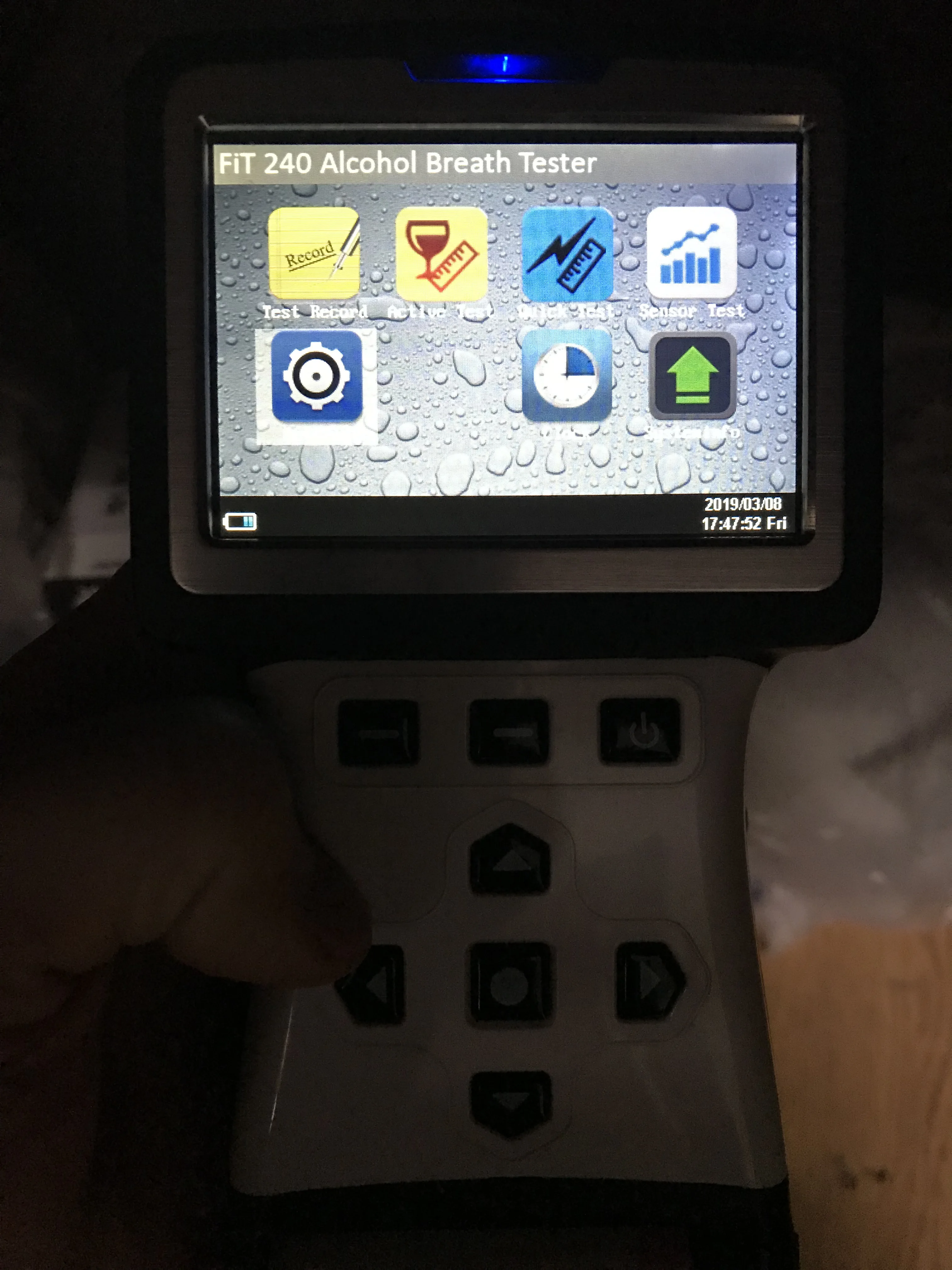 AlcoPatrol OEM TrafficPolice Law enforcement interlock breathalyzer with printer breath alcohol tester factory design