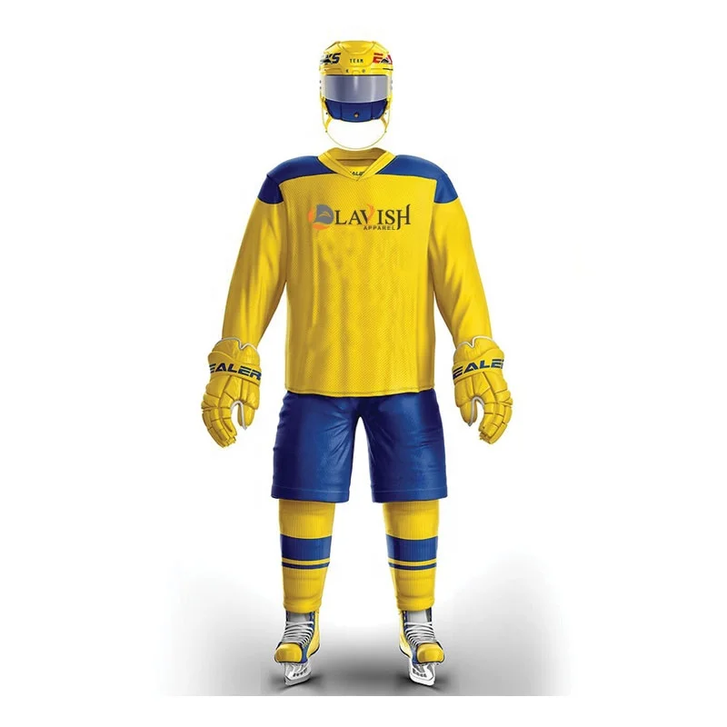 
Wholesale Best selling Custom Ice Hockey Uniform Jersey Pant By Lavish Apparel 