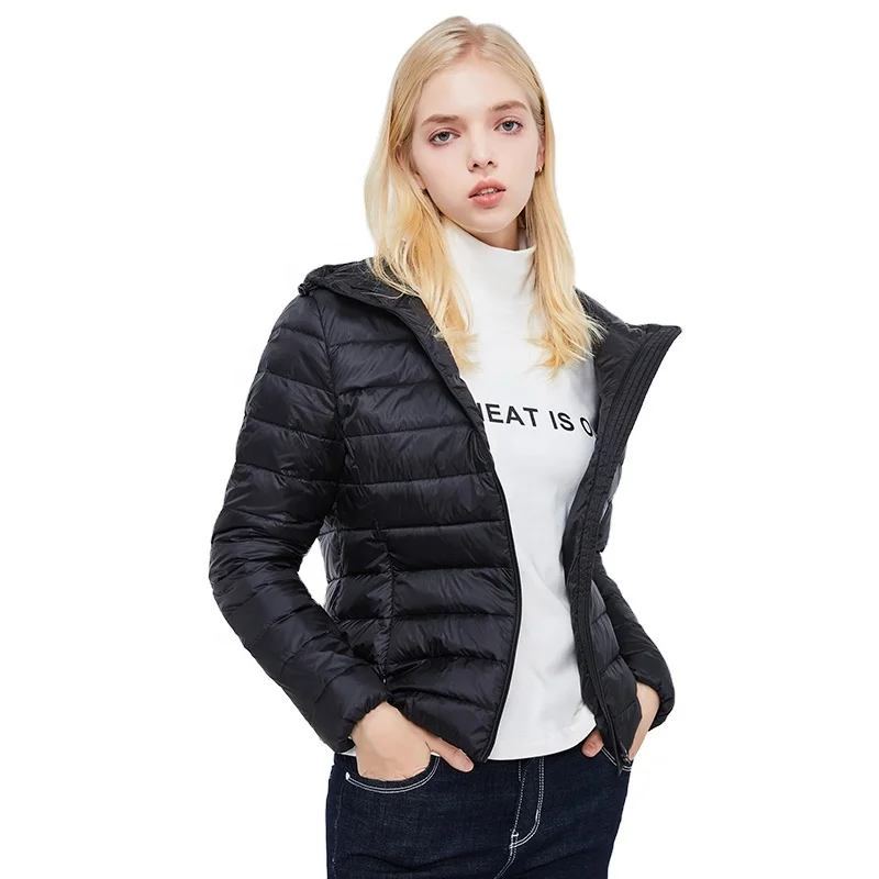 Wholesale cheap price puffer jackets for women warm winter stylish padded custom logo puffy jacket 100%polyester bubble coats