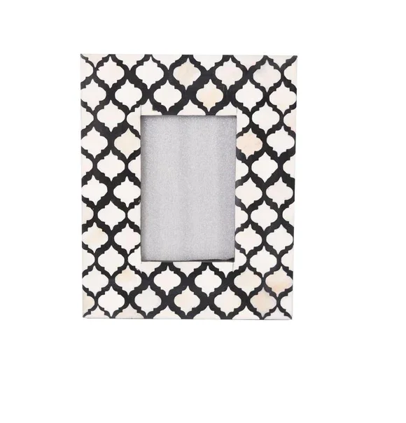 white And Black Bone Inlay Picture Photo In Best Quality Material For Home Decoration photo frame new look most sale