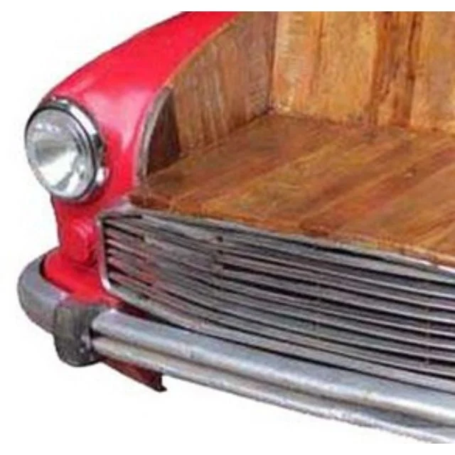 Industrial Automobile reclaimed wood car sofa vintage style car sofa