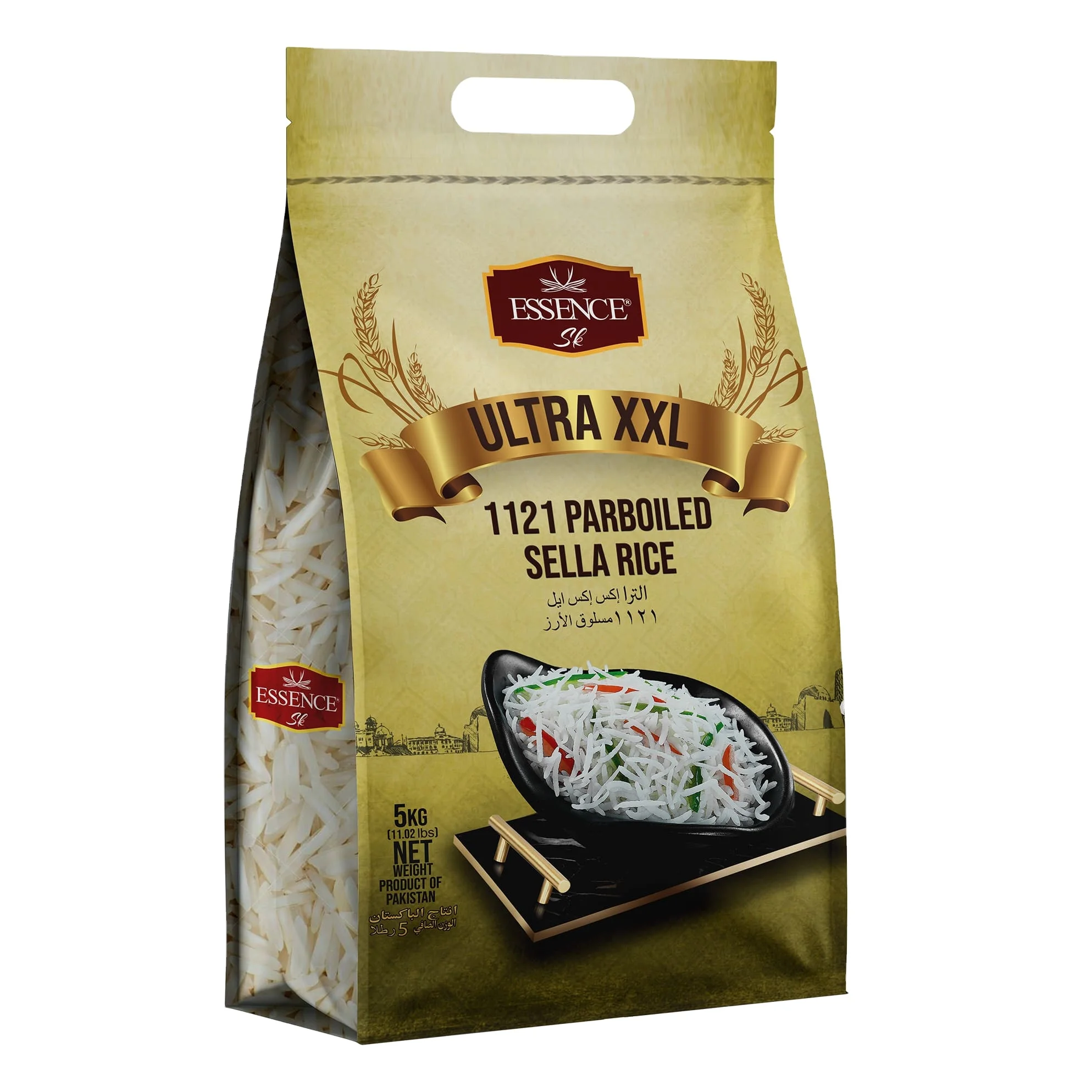 Essence XXL Long Grain 1121 Sella Parboiled Rice 5KG