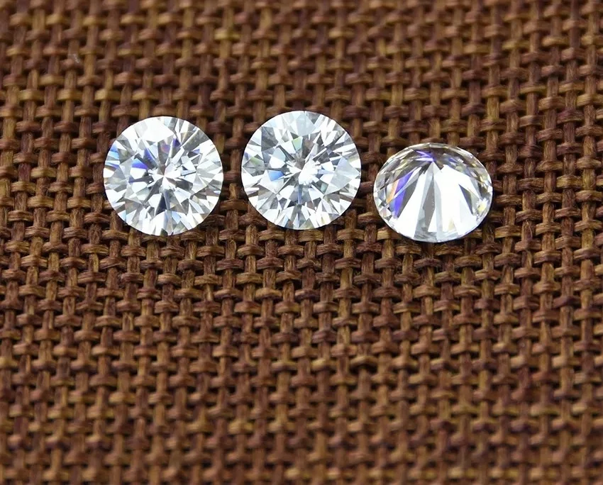 New Product with GIA IGI certificate 0.02CT Brilliant Cut natural real diamond CVD diamond HPHT diamond
