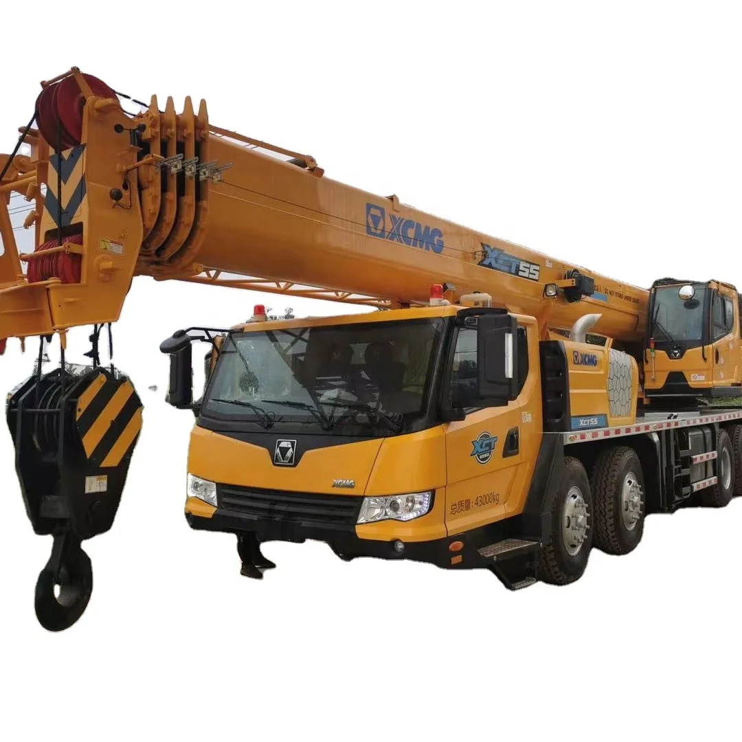 Подержанный тяжелый мобильный грузовик QY50KC 50Ton