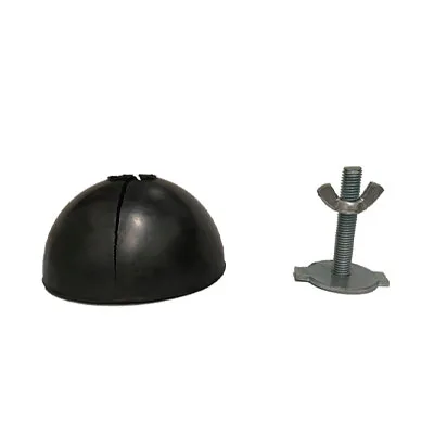 China Manufacturer lifting concrete eye anchor double head rubber recess former