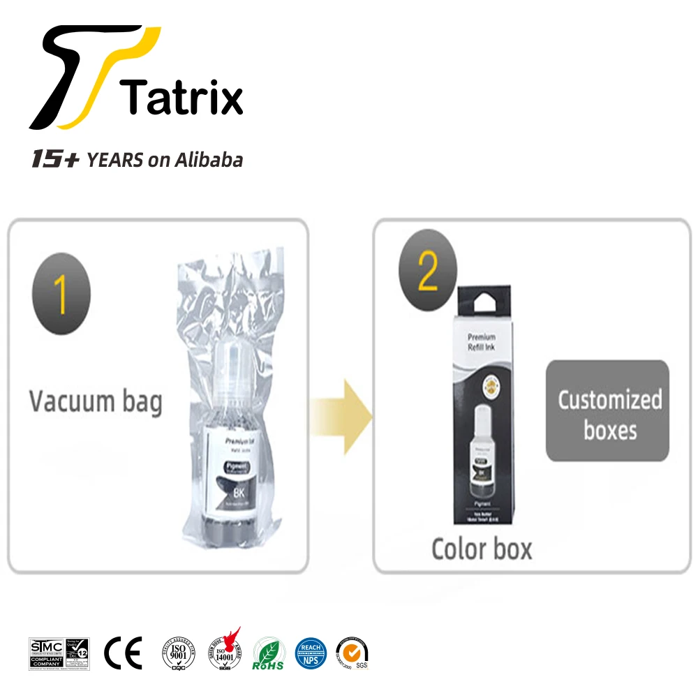 Tatrix 104 чернила для ECOTANK цвет водная бутылка пополнения чернил Epson ET-2710