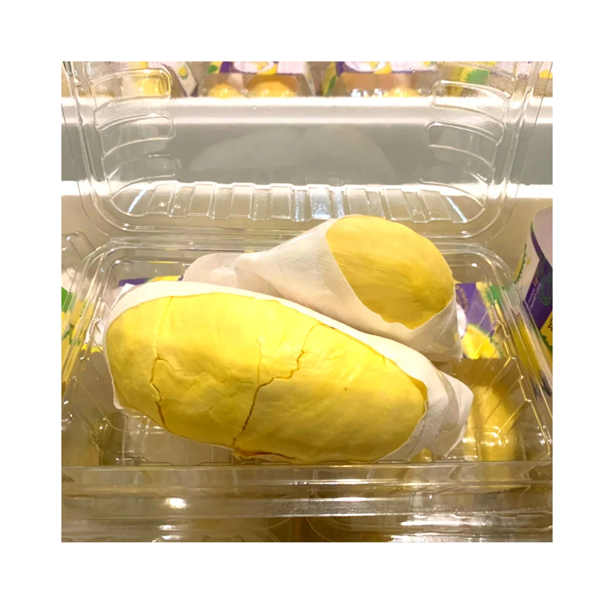 High Quality Sweet Fresh Durian Pack in Box from Thailand OEM Offered Yellow Tropical Style Thai