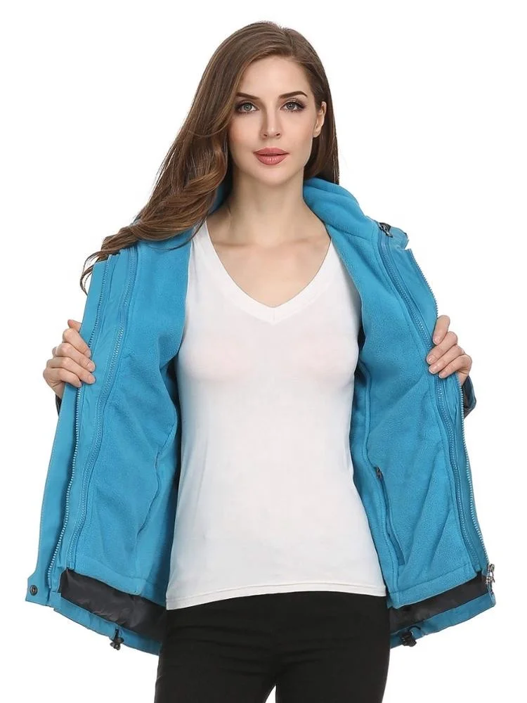 high quality custom design windbreak waterproof soft shell jacket women 2024