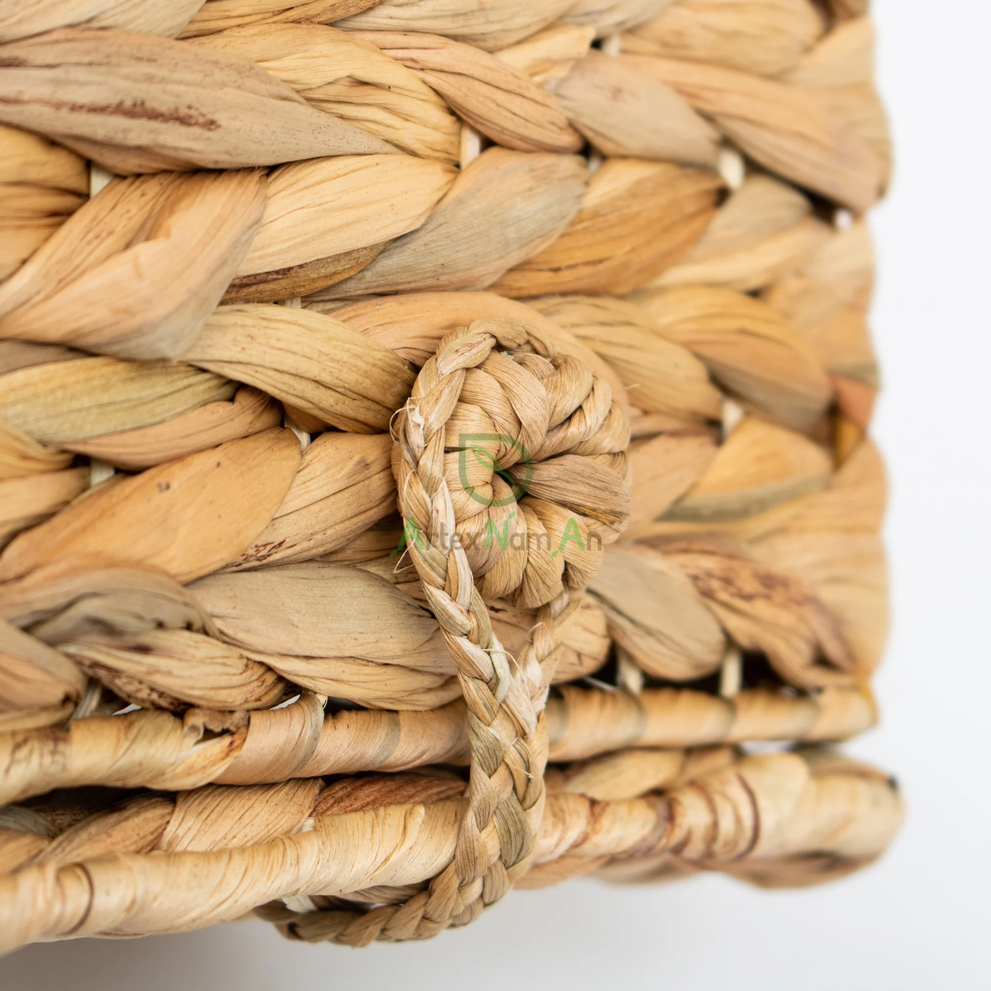 Квадратная гиацинтовая коробка для салфеток/тканая маленькая из папиросной бумаги/плетеная салфеток