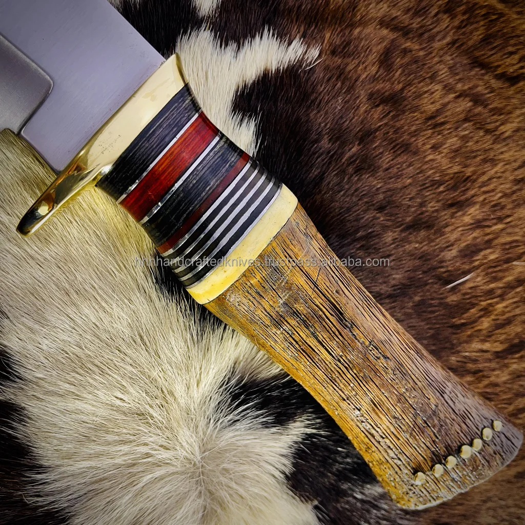  14.5in ручной работы по индивидуальному заказу с D2 стальной нож Боуи HHHHCK-081