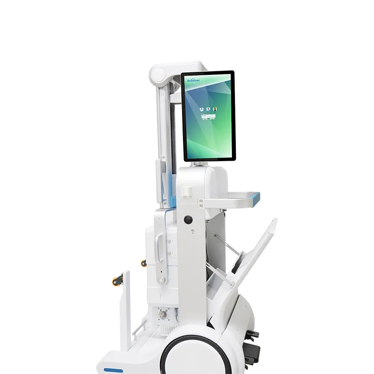 Browiner High DQE Folding Arm Precise Positioning Mobile X-ray Machine Emer DR X-ray Detector with Long-Term Technical Support