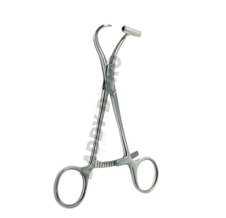 DADDY D PRO German Stainless Steel Bone Reduction Forceps K Wire Guide Clamp for Veterinary Orthopedic Surgery Instrument