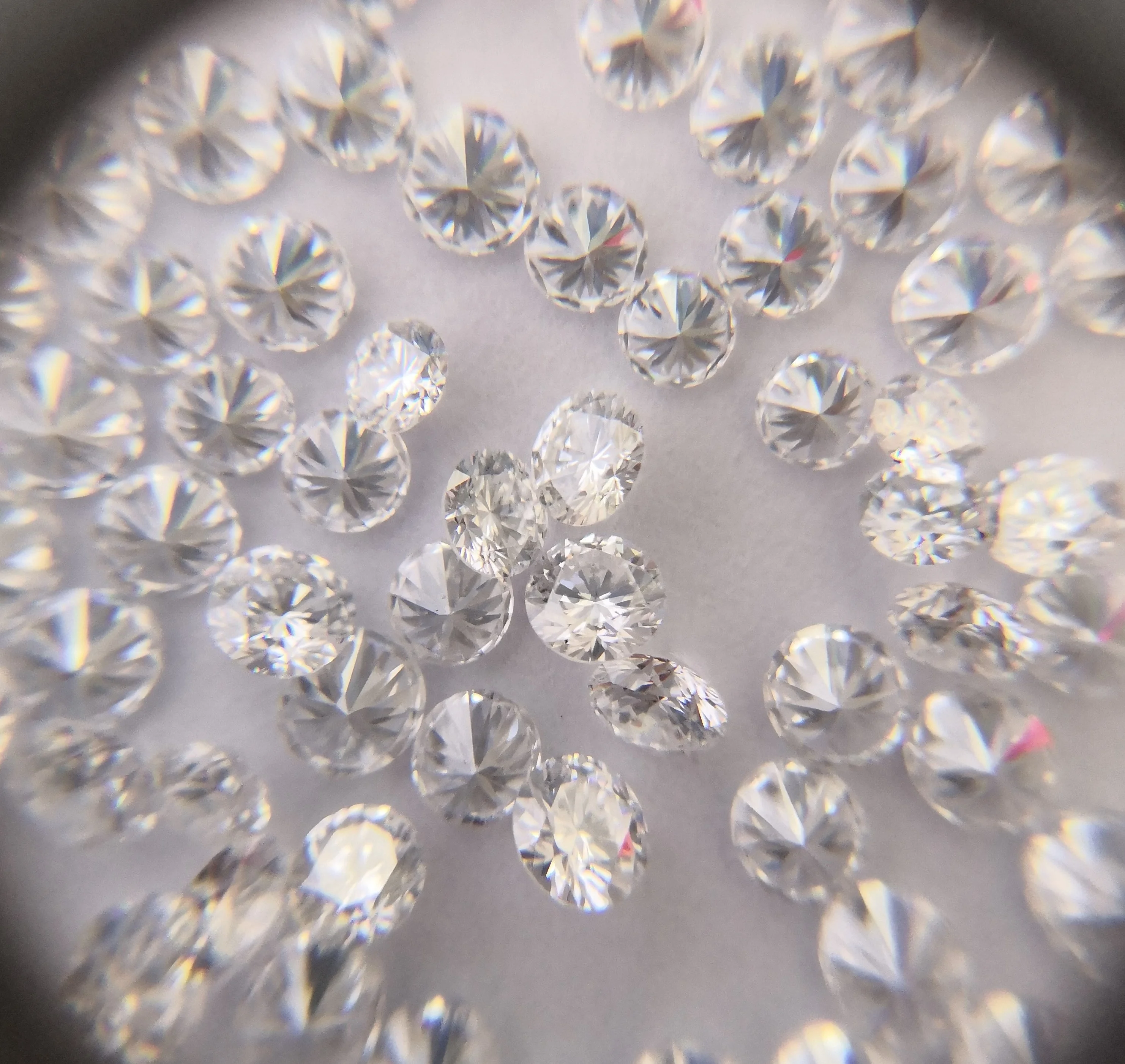 3.25 MM Size. D-E-F. VVS TCW 1.00CT CVD HPHT Lab Grown loose Brilliant Cut Polished Diamond Pass Pen Tester For Hip Hop Jewelry