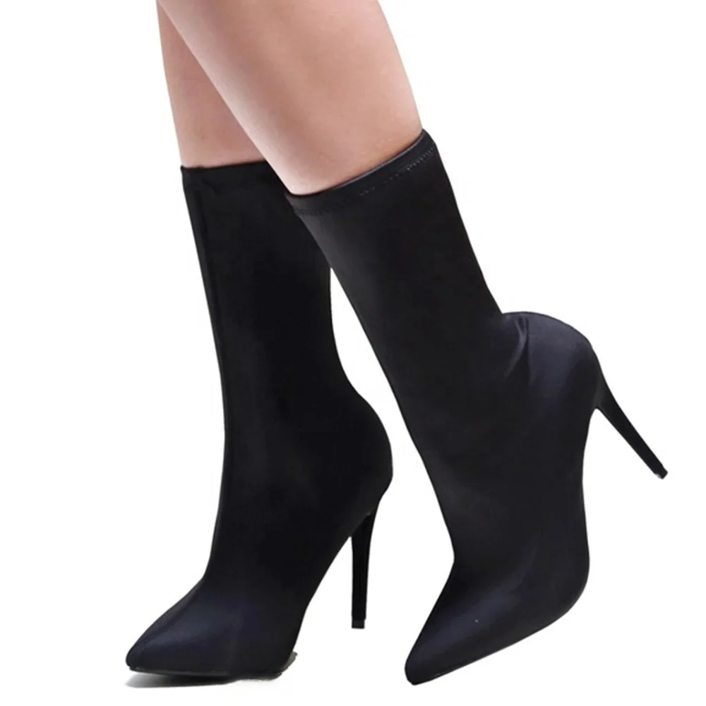  Сделано в Италии ботинки на шпильке кожаные ботильоны для женщин замшевая обувь по хорошей цене и качеству сделано Пакистане