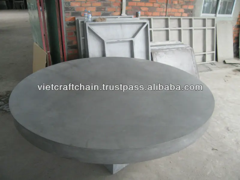 Modern High Quality Home Furniture Restaurant Table Set Fiber Concrete Luxury Dining Tables