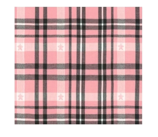 
Organic Cotton Checked Dobby Jacquard Fabric 