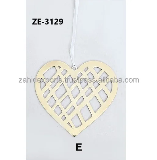 Golden Metal Star Hanging Decoration Christmas Wall Hanging Ornament Talking Small Christmas Wreath for Export