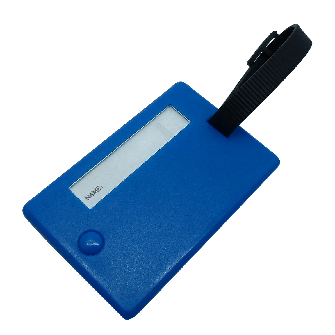 Plastic  Luggage tag Baggage Suitcase identification tag with PVC strap