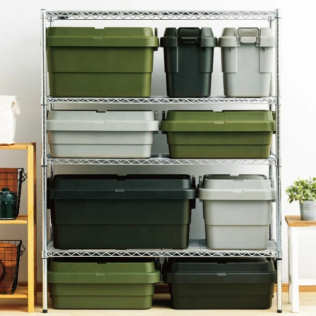 Hot-selling and Easy to use garden stacking storage box shallow with module design made in Japan