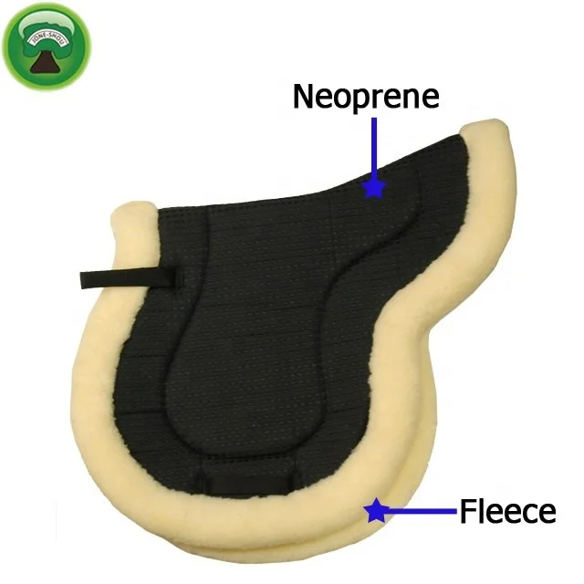 Подседельная подушка для одеяла лошади из английской овчины