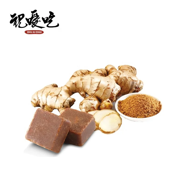 
Handmade high quality brown sugar ginger tea blocks 