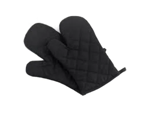 Custom Thick Heat Resistant Cotton Oven Mitt Recycled Promotion Cotton Oven Mitt Sustainable With Logo Print Cotton Oven Glove