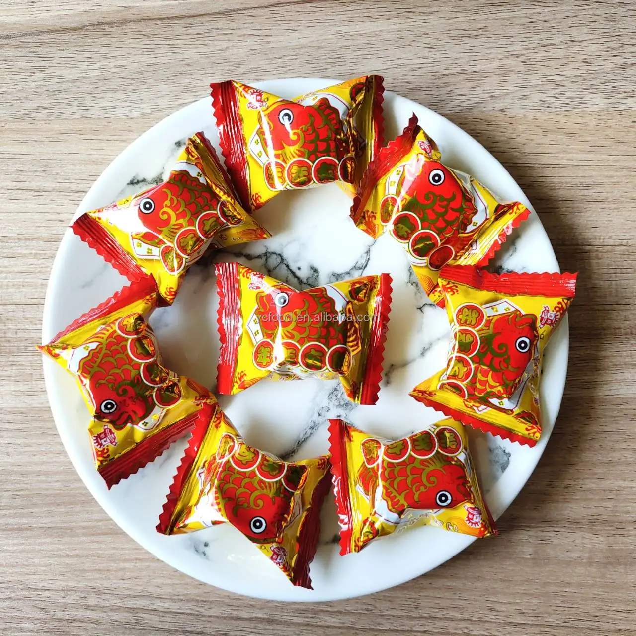 Vegetarian fruit soft medible candy sweets bottled